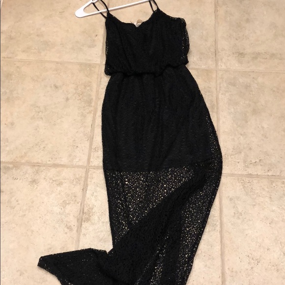 New black Chelsea and violet dress - Picture 1 of 3